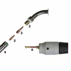Gaskåpa Konisk M15 x2st