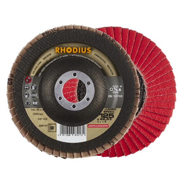 26ddc6b2149338a97759abcee62b0538 RHODIUS CERAMICON Jumbo Speed K60 125mm (10/förp)