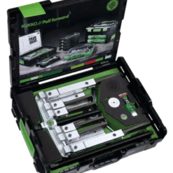 KUKKO 2-arm/3-arm puller set with quick adjust and 2 hook types