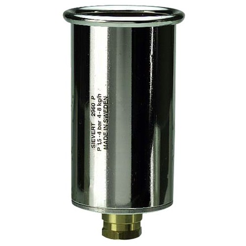 475bf52557fc213f4612488b2182d3a0 SIEVERT PRO 88 Brännare, rostfritt stål, Ø 34 mm, 1000 g/h 2 bar, 1900 g/h 4 bar