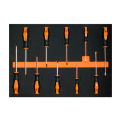 Inlay for trolley Screwdriver Set 10 pcs