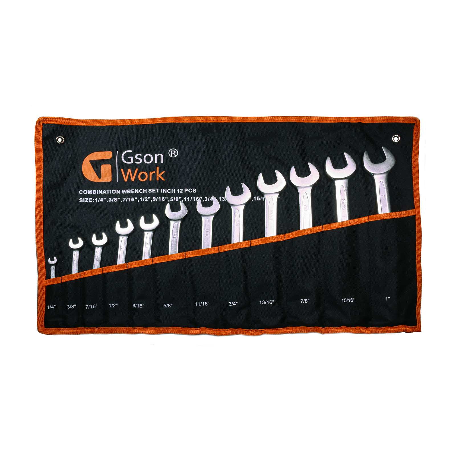 502010-Combination-Wrench-Set-Inch Combination Wrench Set Inch 12 delar