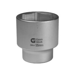 1″ Dr.Socket 6PT 55 mm