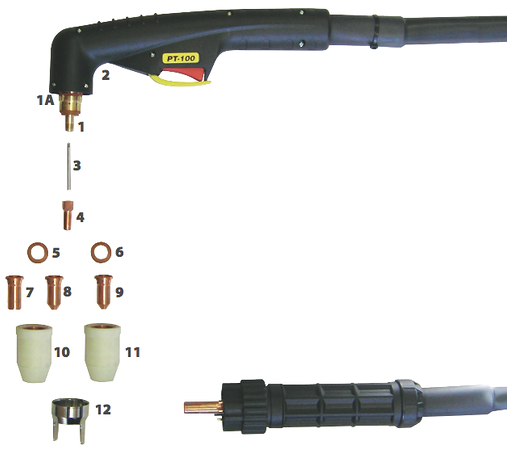 58c62ea0015e086aa198d392875a8fe9 JASIC Gasfördelare 30-70A (JP-81/JP-101) (10 stk förp)