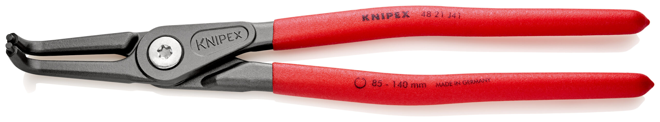 59d0bf91a0f9458be0edee57d89370f9 KNIPEX Låsringstång 90° inv 85-140 mm