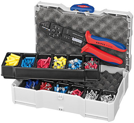 5f0a813b710e0ad11563bcc5d0fca97b KNIPEX Kabelskarvdonsortiment inkl. verktyg