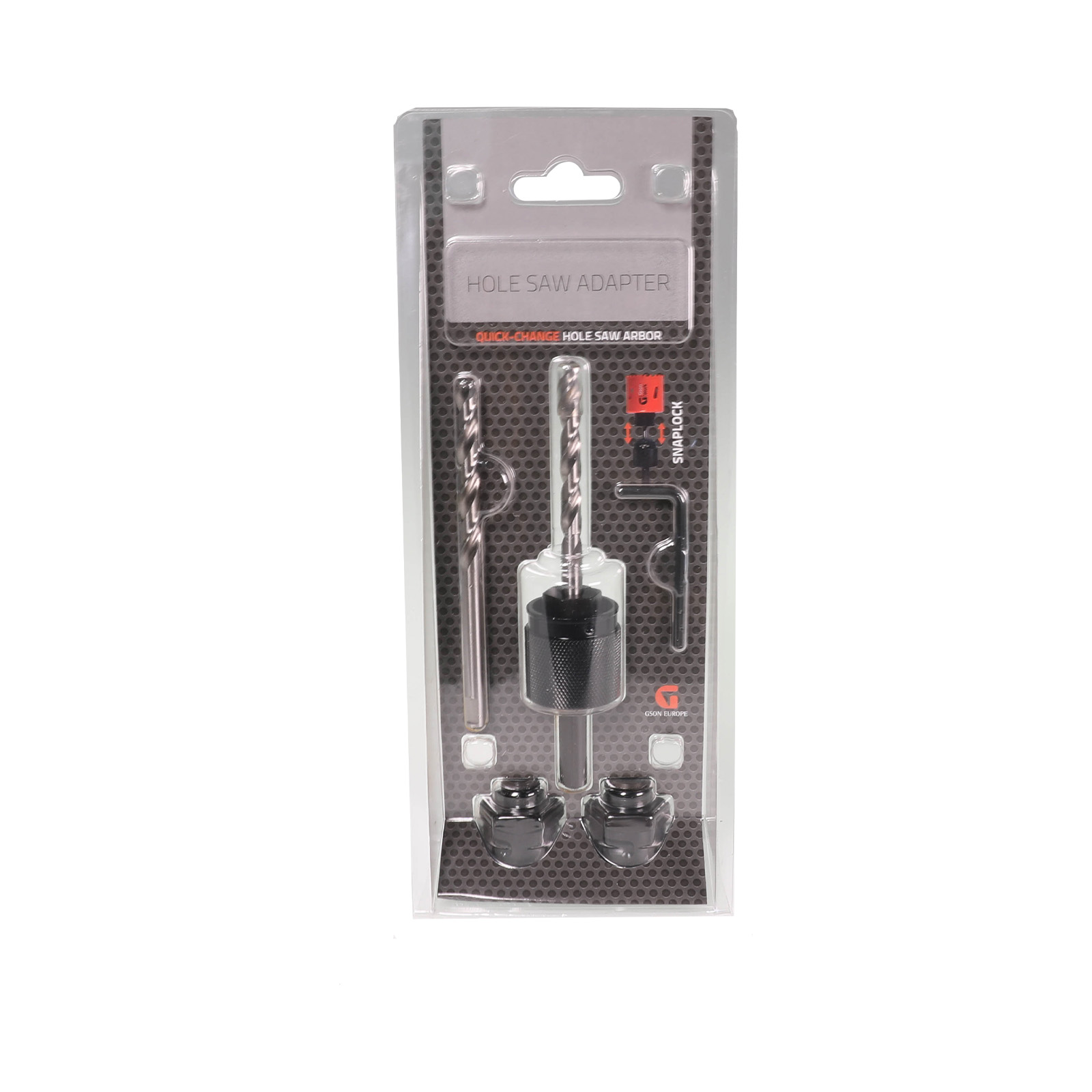 665001-Hole-Saw-Adapter Quick-Change Hole Saw Adapter Set ( 95mm Hex )
