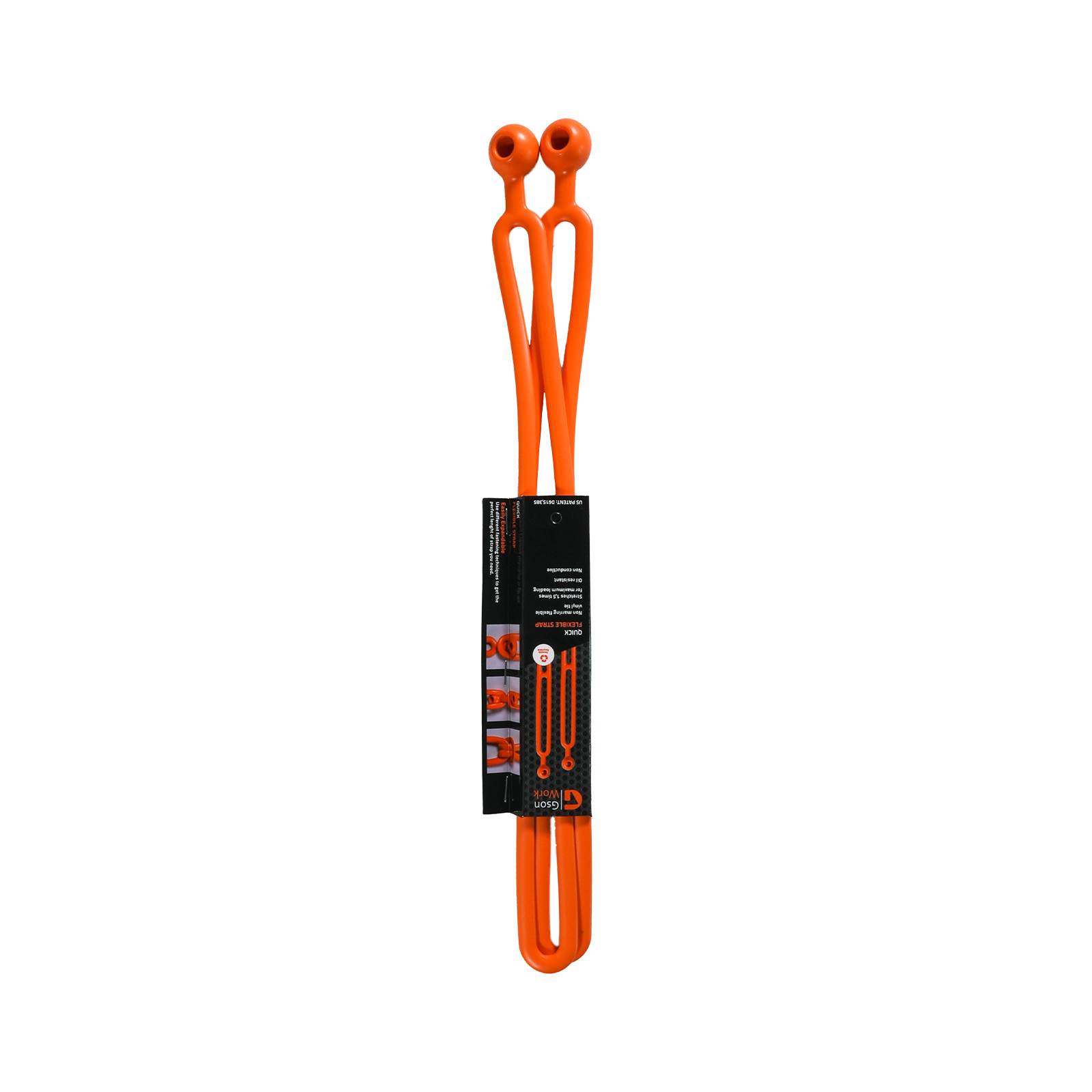 742002-Quick-Flexible-Strap Quick Flexible Strap 400 mm ( Orange ) 2 st - Utgående