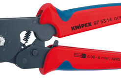 KNIPEX Självinställande crimptång för ändhylsor med sidoinföring