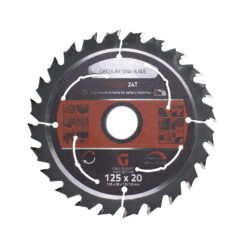 Circular Saw Blade Wood 24 T 125 x 20 x 15 / 10 mm