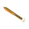 Concrete screw Countersunk T20 50 x 45 mm White 815045 Countersunk Concrete Screw T20 5 0 X 45 Mm White 100x100