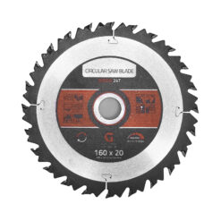 Circular Saw Blade Wood 24 T 160 x 20 x 24 / 16 mm