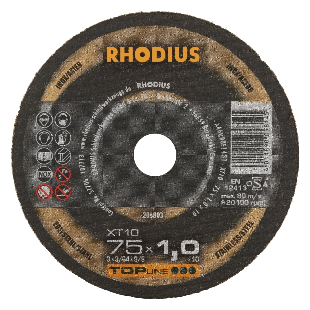 9a12e5d70901e4cf55482e2aa08e3835 RHODIUS XT10 Mini 75x1,0x10,0 (50 stk förp)