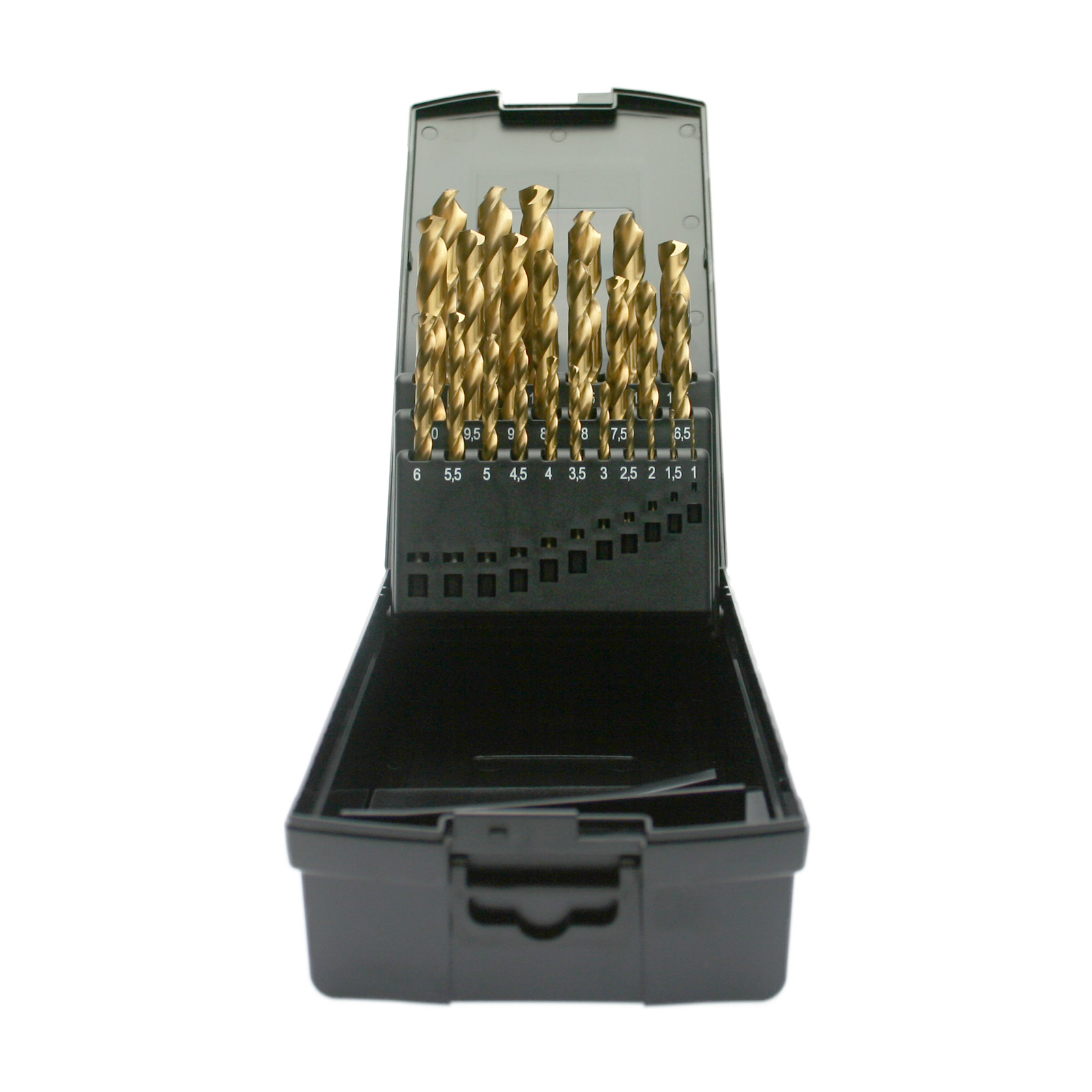B228-HSS-G-TiN-Drill-Set-1-13 HSS-G TiN Drill Set 1-13 mm