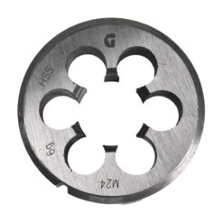 HSS M2 Circular Die M10 x 15 mm