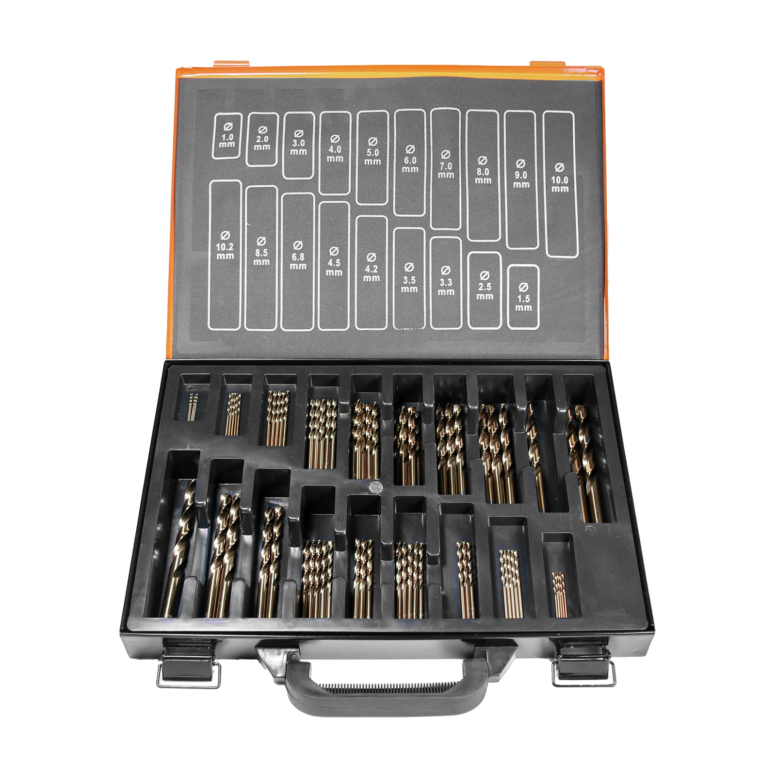 B830-Cobolt-Drill-Set-1-10.2 HSS-G Cobolt 5% Drill 1-102 mm 70 st