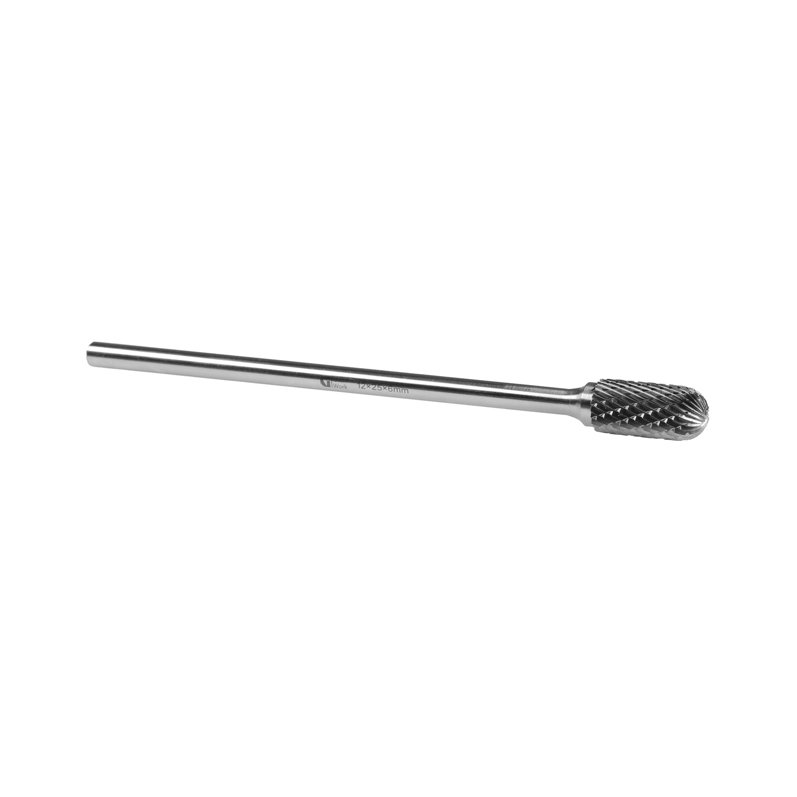 D178L-Carbide-Burr-Ball-Nosed-Cylinder-12-x-25-x-6-x-150-mm-C- Carbide Burr Ball Nosed Cylinder 12 x 25 x 6 x 150 mm ( C )