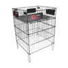 Promotion Basket Square Black 75x46x46cm E1070 Promotion Basket 100x100