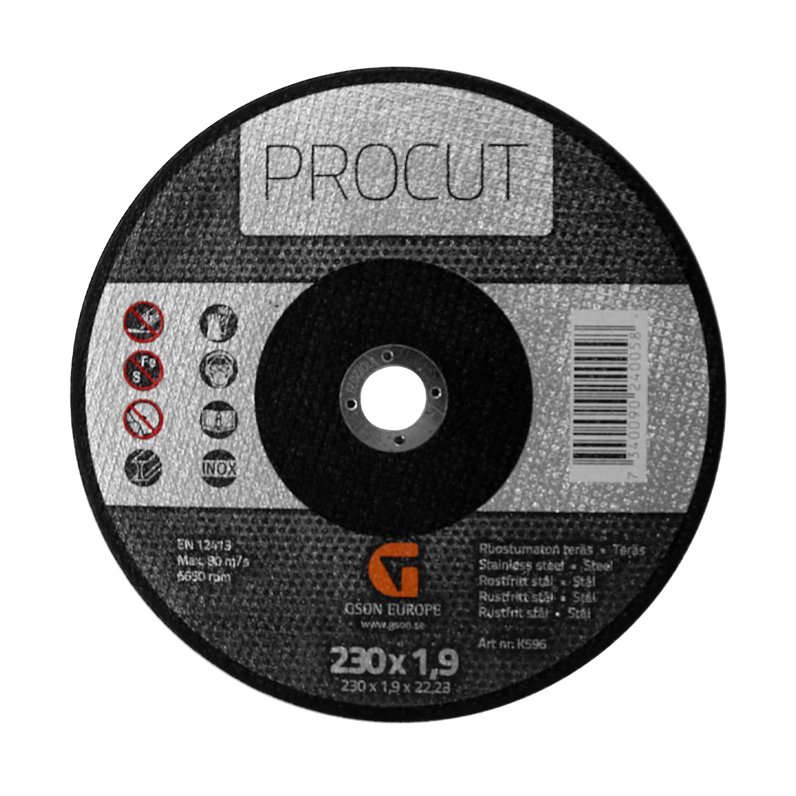 K596-Procut-230 Procut 230 x 19 x 2223 mm