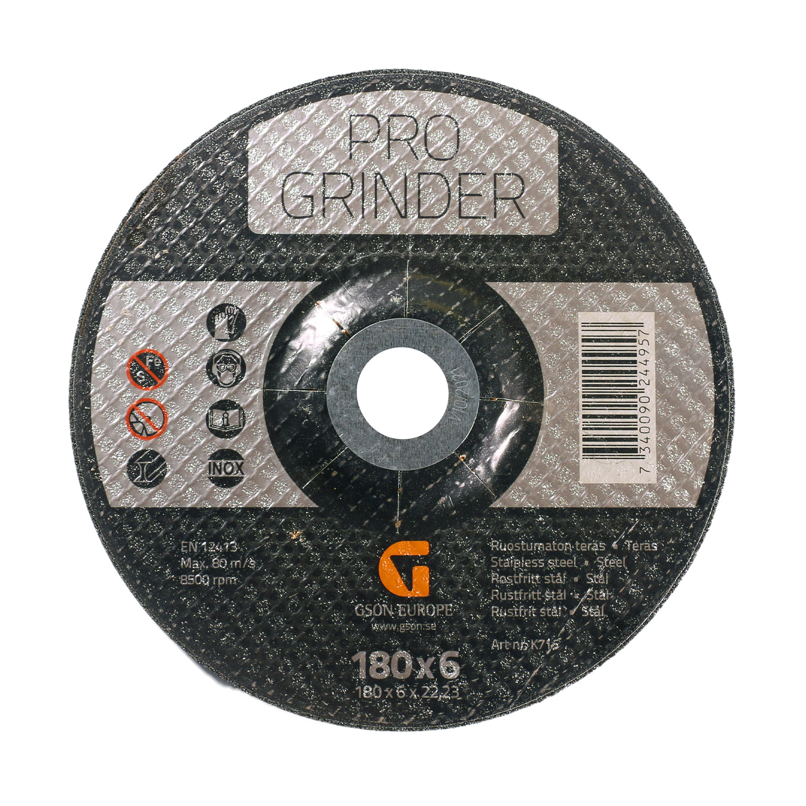K715-Pro-Grinder-180x6 Pro Grinder 180 x 60 x 2223 mm