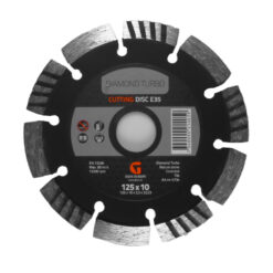 Diamond Turbo Cutting Disc E35 125 x 100 x 23 x  2223 mm