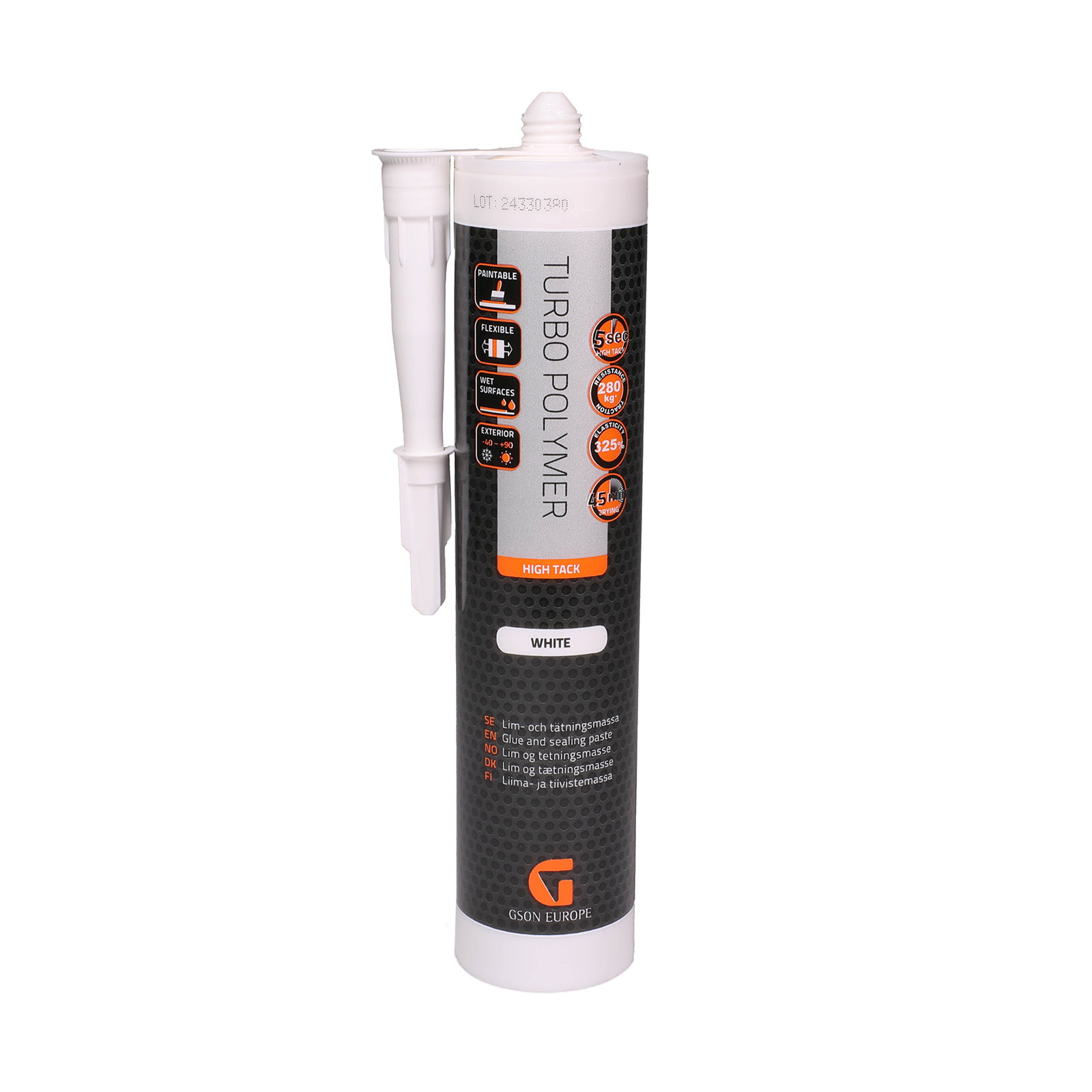 T146-Turbo-Polymer Turbo Polymer White 290 ml