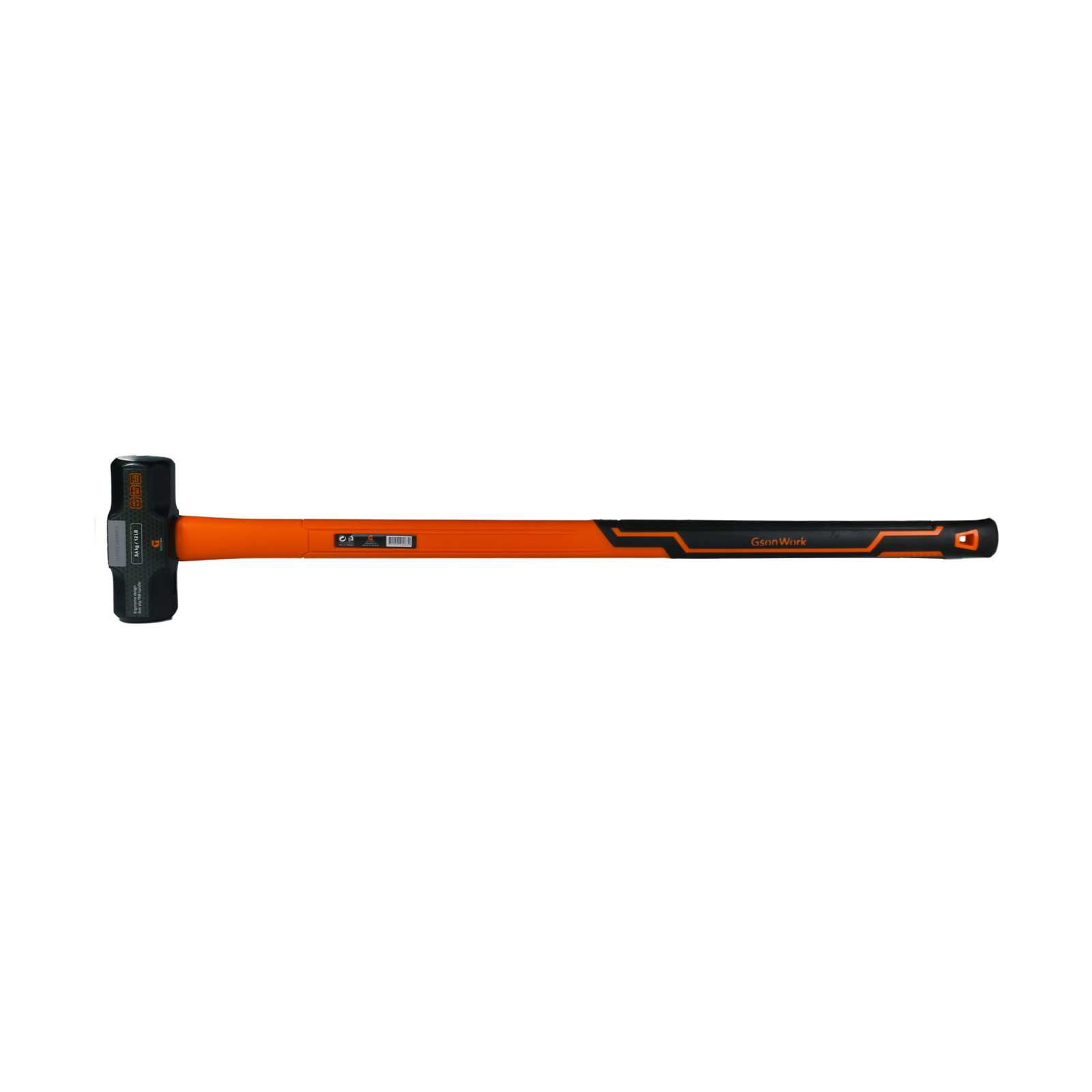 T30540-Sledge-Hammer Sledge Hammer TRP Fiberglass Handle 880 mm 54 kg ( 12LB )