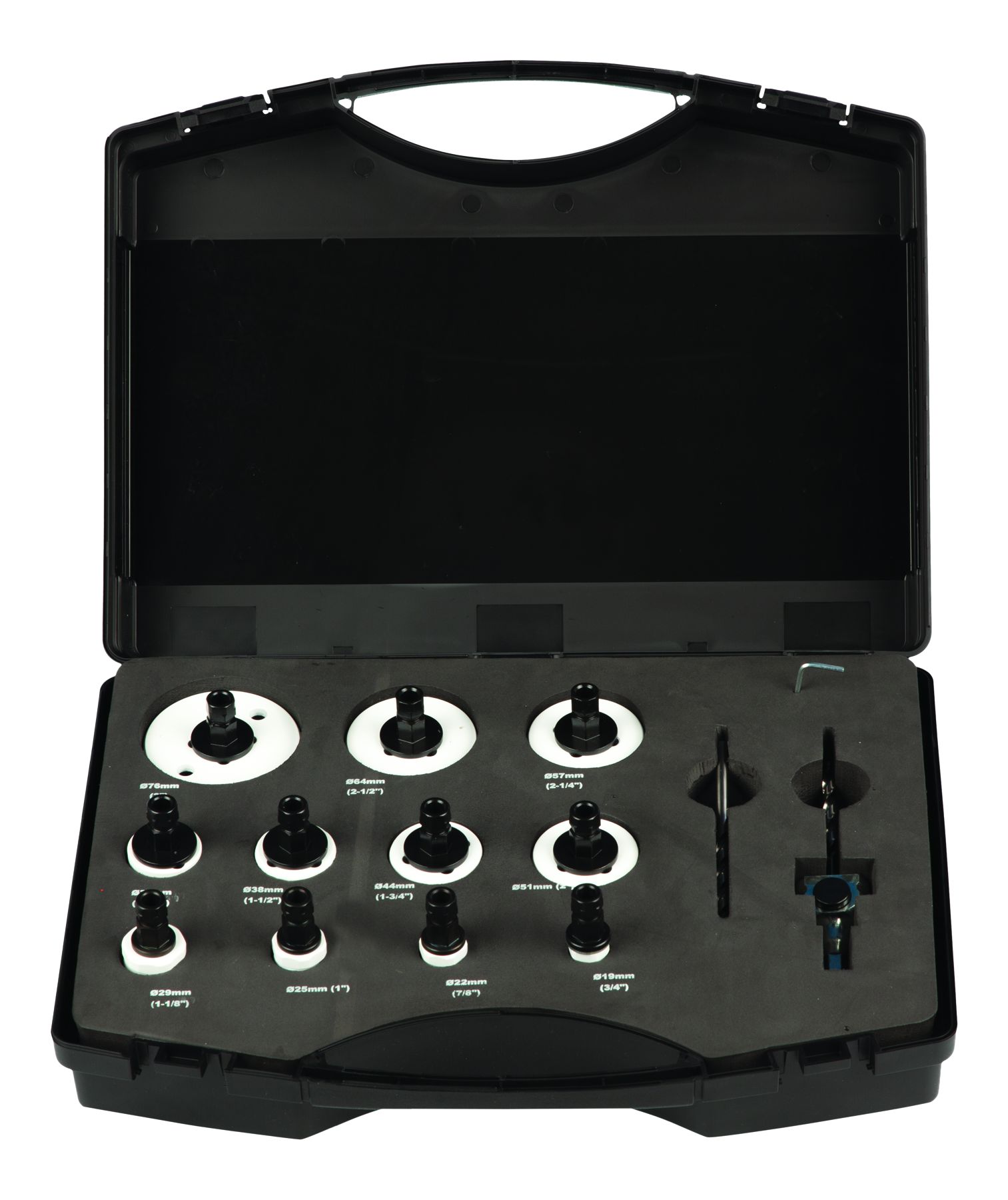 b02c6cccee02d6b4798abfdee626e945 MANDREX MXqs Hole Saw Kit - Industrial - Bi-metal SpeedXcut M42