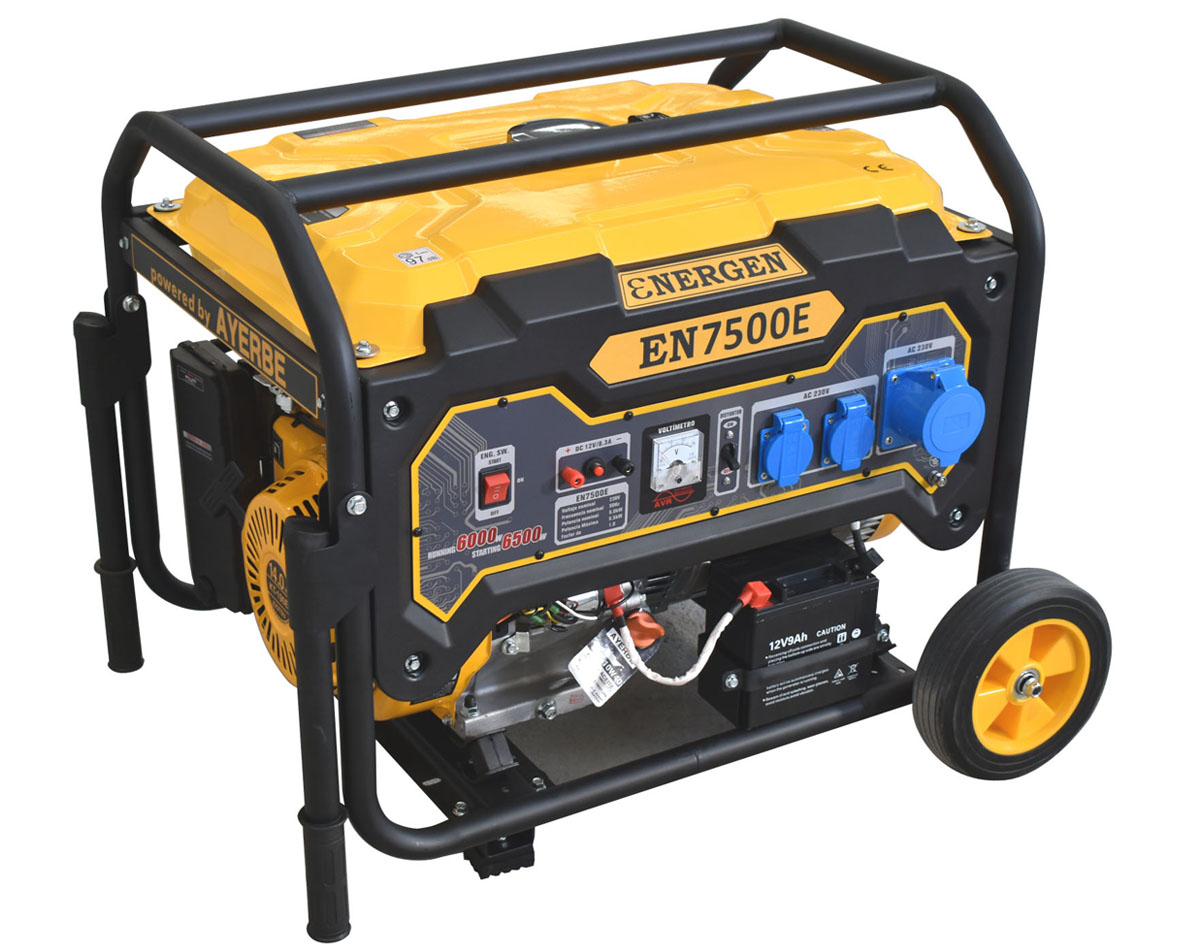 d5739c3034eff5e3e624fa1b15595901 Ener.Gen 7500E Elverk 230V 6,5kW