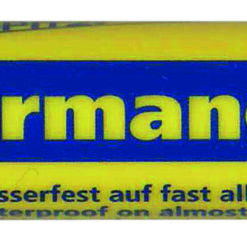 BLEISPITZ Permanet-Marker Bred spets Blå 10s