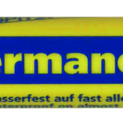 BLEISPITZ Permanet-Marker Bred spets Svart 10st